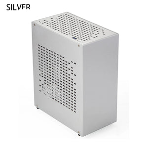 All Aluminum 2.0mm HTPC Mini ITX A4 Chassis Game Computer Support Graphics Card RTX2070 I5 Discrete Display Case K39 A07 A39