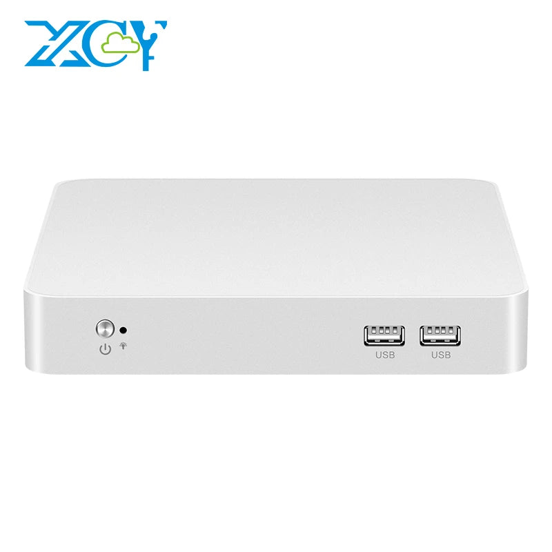 XCY Office Mini PC Intel i7 4500U i5 4200U 3317U Support Windows 10 Linux HDMI VGA Display WiFi Gigabit Ethernet THPC Barebone