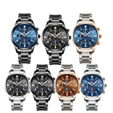 2019 The latest design of the multi-function gear sport diving watch movements leisure fashion men's wrist watch men Automatic