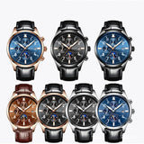 2019 The latest design of the multi-function gear sport diving watch movements leisure fashion men's wrist watch men Automatic