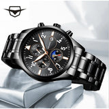 2019 The latest design of the multi-function gear sport diving watch movements leisure fashion men's wrist watch men Automatic