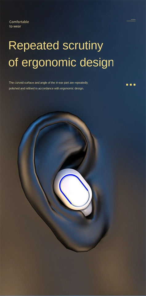 Wireless Bluetooth Earphone Sport Headphone Bass Stereo Headset Mini Earbuds with Microphone for Iphone Xiaomi