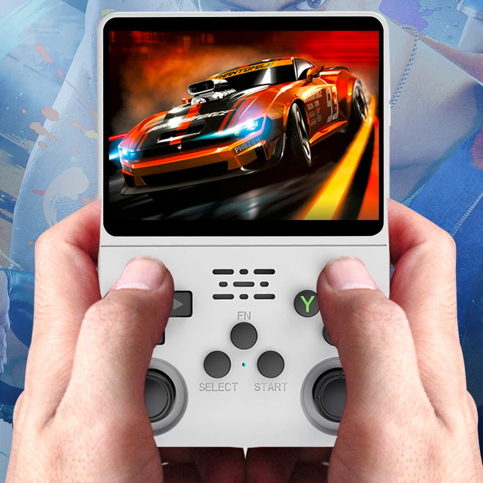 R36S Retro Handheld Video Game Console Linux System 3.5 Inch IPS Screen Handheld Game Players 10000 Games Gift for Kids Adults