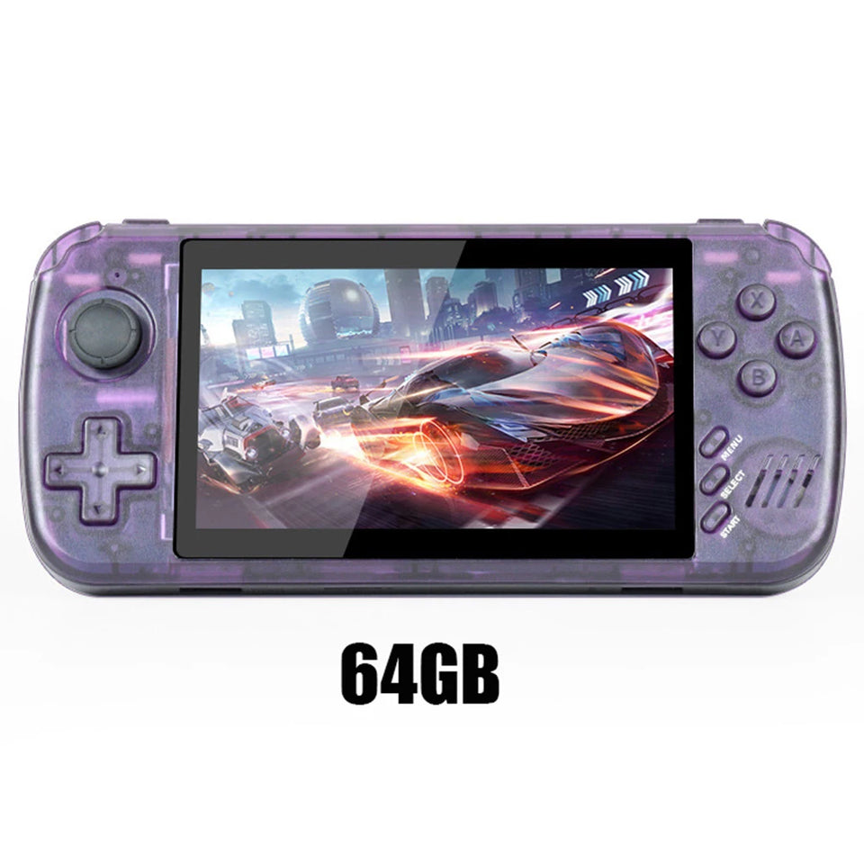 X39 Pro Handheld Game Console 4.5 Inch IPS Screen 3000mAh Rechargeable Video Game Console With 4000+ Games Support 2 Players