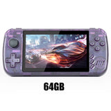 X39 Pro Handheld Game Console 4.5 Inch IPS Screen 3000mAh Rechargeable Video Game Console With 4000+ Games Support 2 Players