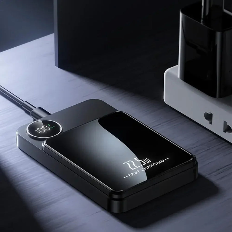 Magnetic Qi Wireless Power Bank PD 20W Fast Charging 20000mAh Portable Powerbank for IPhone 15/14/13/12 Xiaomi Huawei Samsung