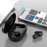 A6S Wireless Earphones Noise Canceling Stereo Deep Bass Headphones With Charging Box For Cell Phone Gaming Laptop Sports