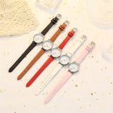 Korean Latest Design Cat White Ladies Trendy Quartz Watch Fashionable Simple Style Quartz Wristwatch Reloj Mujer Free Shiping