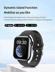 NEW 2024 Smart Watch Wireless Charging Smartwatch Bluetooth Calls Men Women Watches Fitness Bracelet Custom Watch Face