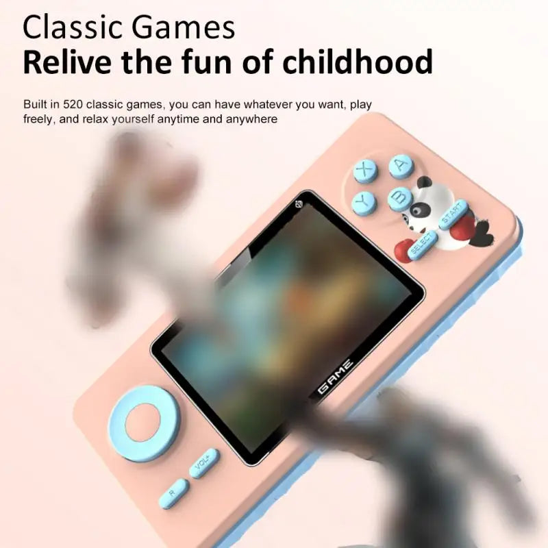 IN 1 Retro Video Game Console Handheld Game Player Portable Pocket TV Game Console AV Out Mini Handheld Player For Kids Gift