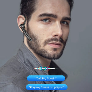 Touch Bluetooth-compatible Earphone Wireless Headphone with Microphone Hands free Earbuds Noise Cancelling Headset for Xiaomi