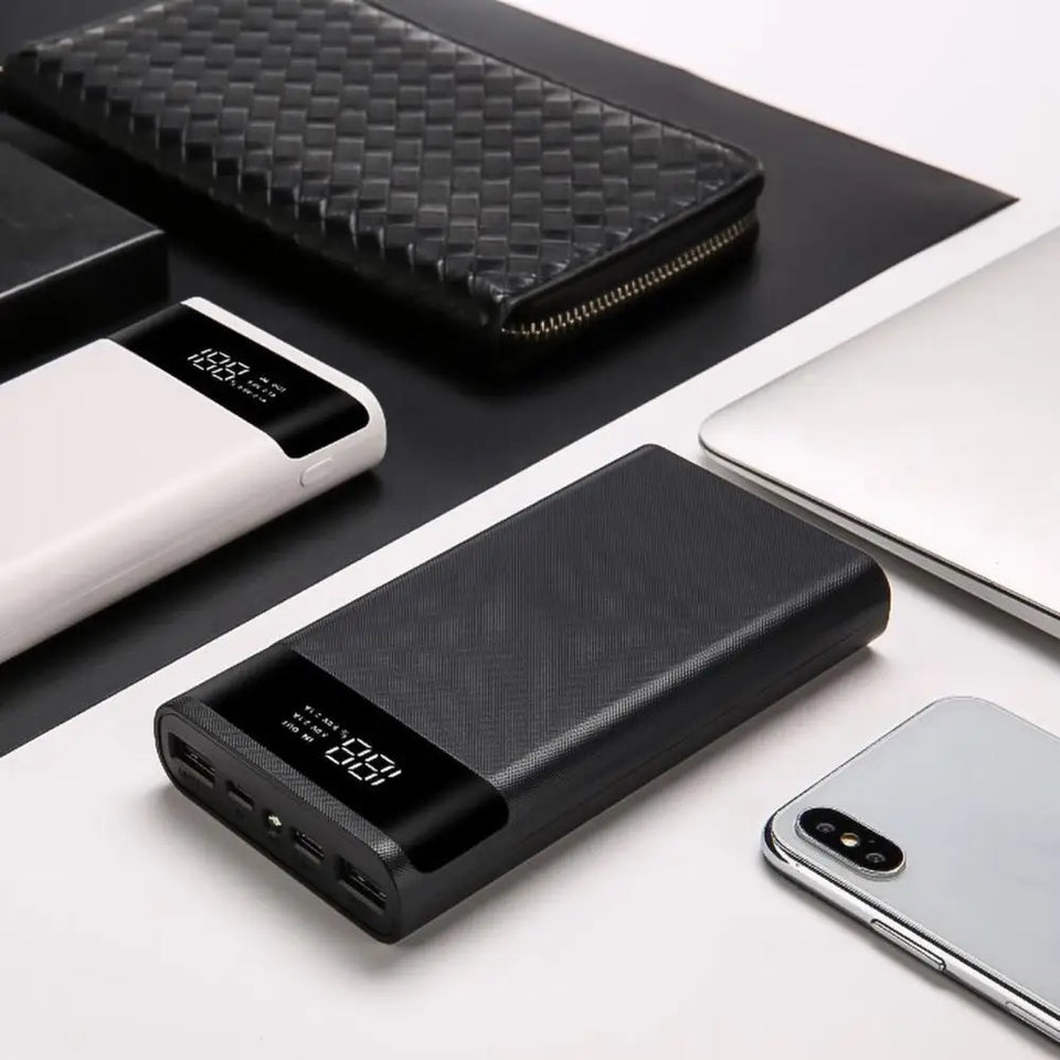 Practical with Digital Display Easy Installation 6x18650 Power Bank Shell Battery Charger Box Phone Supply without battery