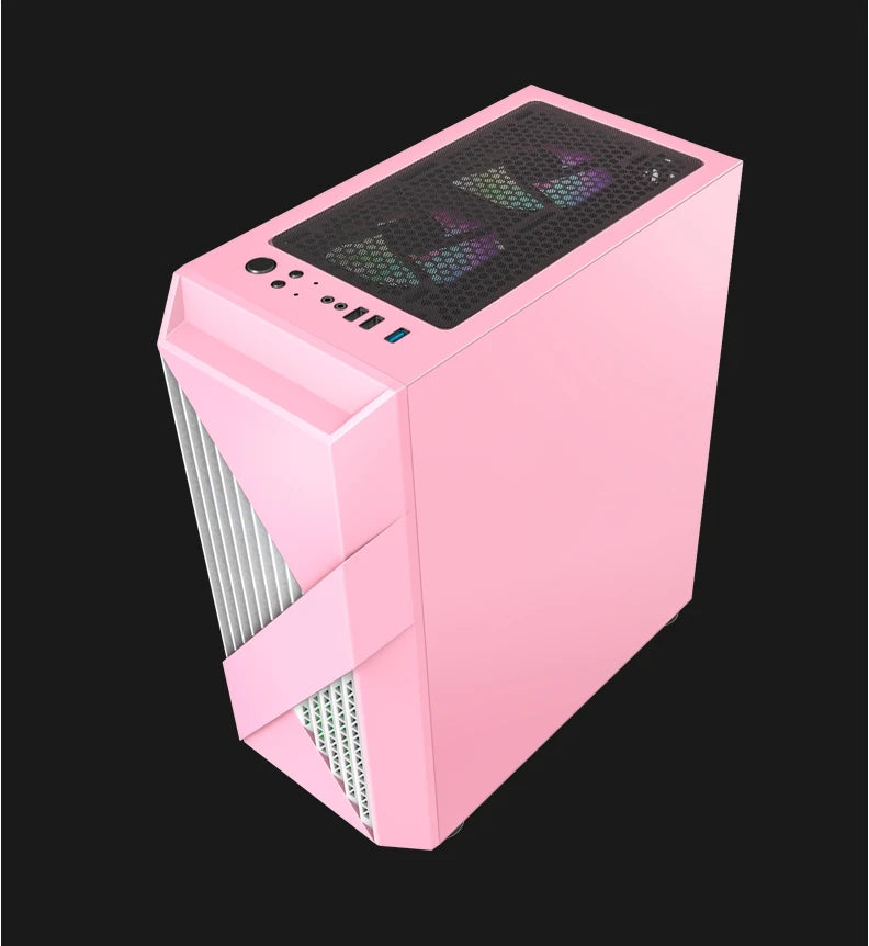 HUANANZHI Gaming PC X99-AD4 Motherboard Xeon 2678 V3 2680 V4 CPU Cooler 4*16G RAM 500G M.2 SSD GPU GTX1660 6GD5 750W PSU PC Case