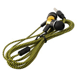 Wired Headphones With Mic In-ear Sports Headphone 3.5 Mm Audio Jack In-Ear Stereo Earbuds Mobile Headphones For Phone Pc