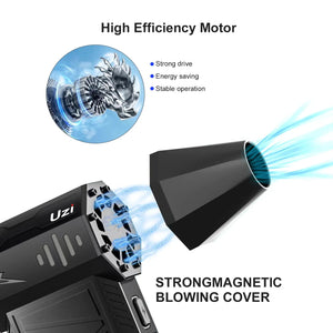 X3pro,Electric Air Duster,Blower ，Mini Turbo Jet Fan，Handheld Brushless Motor150,000 RPM,for Cleaning PC&Keyboard Car and Home,