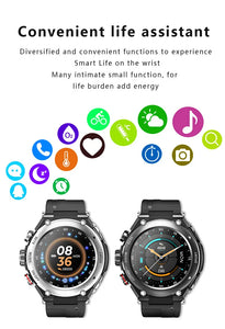 Latest Customization T92 Bluetooths Headset Series 8 Ultra Smart Watch Ip68 Waterproof Round Display Screen Touch Smart Watch