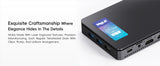 MeLE Slim Mini PC N100 16GB 32GB 512GB Windows 11 Industrial Computer WiFi5 Dual HDMI Type Display USB-C Overclock4C