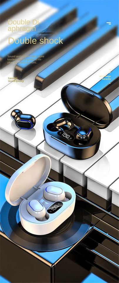 Wireless Bluetooth Earphone Sport Headphone Bass Stereo Headset Mini Earbuds with Microphone for Iphone Xiaomi