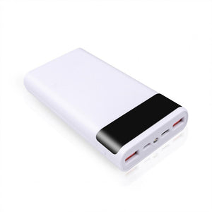 Durable  Power Bank Case Detachable 6x18650 Mobile Battery Charger Box Dual USB Output 20000mAh Power Bank Shell Phone Supply