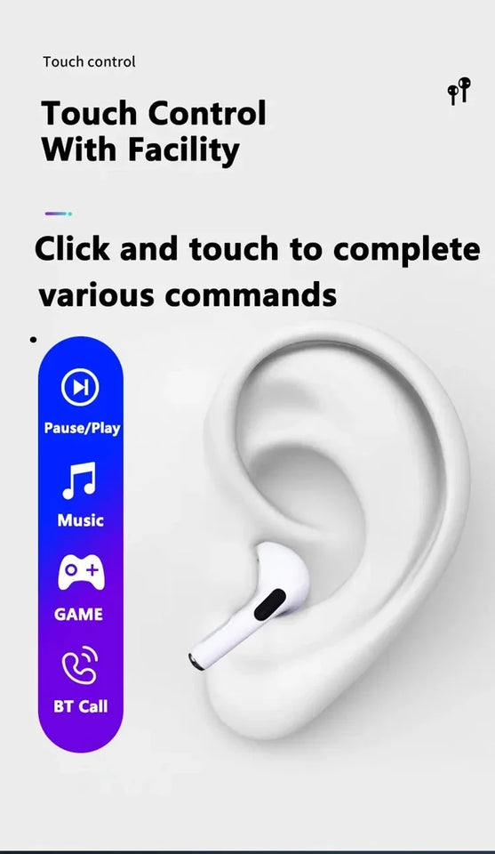 Original headphones bluetooth earphones Bluetooth 5.3 auriculares Earbuds Gaming Headset For iPhone Apple Xiaomi Android phone