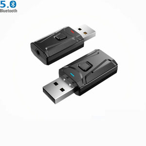 Wireless TV Headphones Bluetooth 5.0 USB Adaptor Stereo Headset Foldable Helmet Earbuds with Mic for Samsung Xiaomi TV PC Music