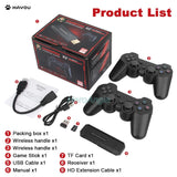 New X2 Plus Game Stick 4K GD10 Retro Video Game Console 2.4G Wireless Controller HD-Out 40000 Games For PSP/N64/PS1