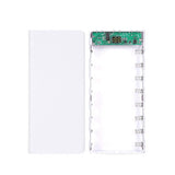 Power Bank Case  Practical with Digital Display Long Service Life  Simple Operation 6x18650 Battery Charger Case Office Supply