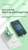 Power Bank 5000mAh Built in Cable Mini PowerBank External Battery Portable Charger For iPhone Samsung Xiaomi Spare Power Banks