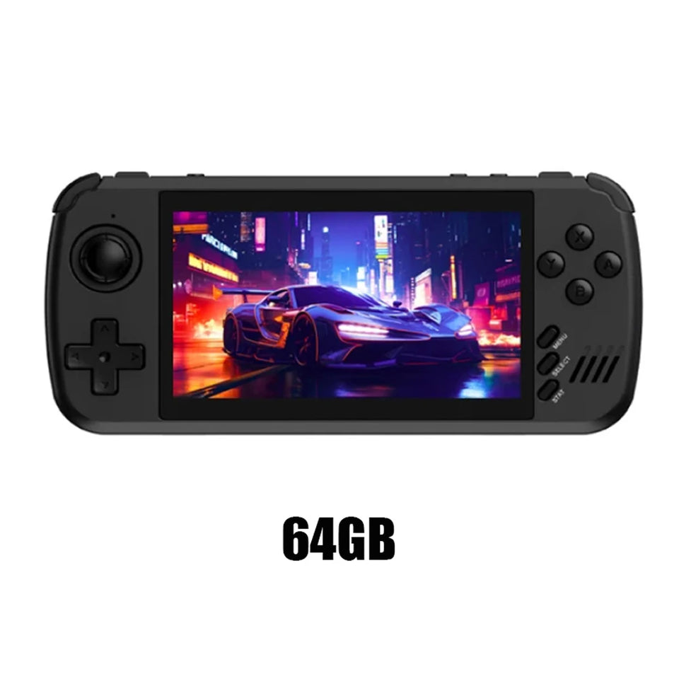 X39 Pro Handheld Game Console 4.5 Inch IPS Screen 3000mAh Rechargeable Video Game Console With 4000+ Games Support 2 Players