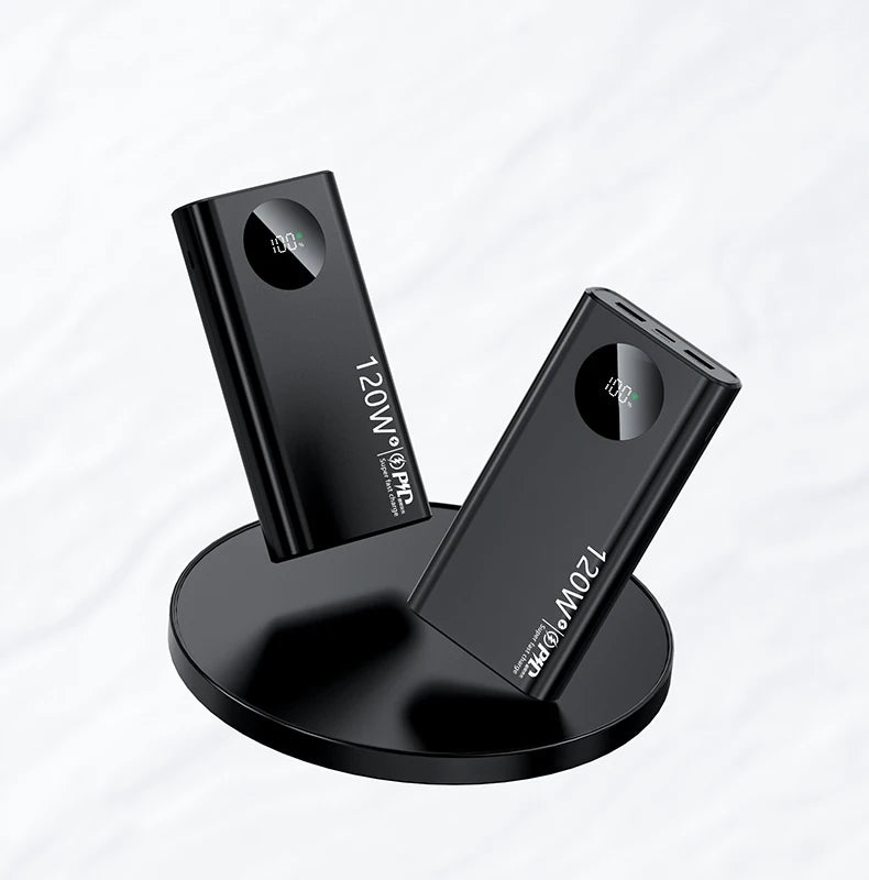 MAOLEI KJ-K30 20000mAh 120W Fast Charge Power Bank Type C USB External Battery for iPhone15 Pro Xiaomi 14 Samsung S23 Powerbank