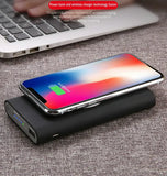 200000mAh Wireless Power Bank Two-way Super Fast Charging Powerbank Portable Charger Type-c External Battery Pack for IPhone