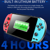 X12 Retro Handheld Game Console 5.1Inch HD Screen Portable Audio Video Player Supports 128-bit Games With More Than 2,000 Titles