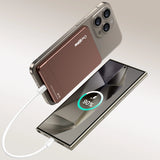 Magnetic Power Bank 5000mAh, Wireless Portable Charger, 20W Fast Charging Battery Pack with USB-C,Compatible iPhone Samsung
