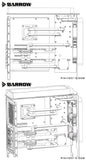 Barrow Distroplate for IN WIN 915 Case YG915-SDB Water Cooling System for PC Gaming 5V 3PIN Waterway Board