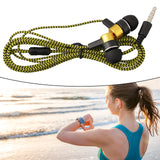 Wired Headphones With Mic In-ear Sports Headphone 3.5 Mm Audio Jack In-Ear Stereo Earbuds Mobile Headphones For Phone Pc