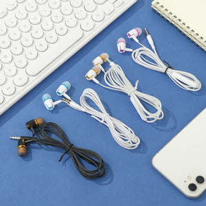 Earphones 3.5mm Sport In-Ear 1.2m Wired Control Sport Headset Wired Headphones For Huawei Honor Smartphone With Microphone