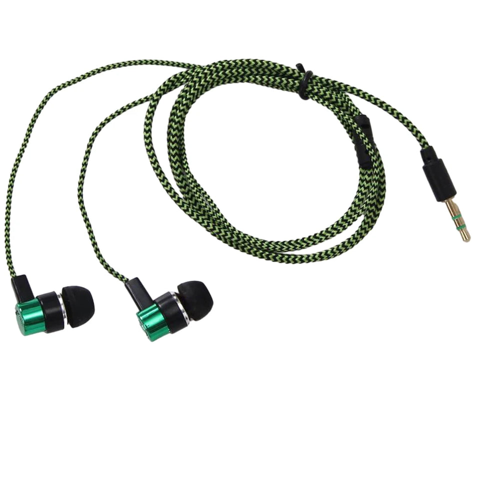 3.5mm Wired Headphones 2 Basic In-Ear Stereo Earbuds Mobile earphones Superb Bass Stereo Effect Headset