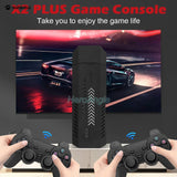 New X2 Plus Game Stick 4K GD10 Retro Video Game Console 2.4G Wireless Controller HD-Out 40000 Games For PSP/N64/PS1