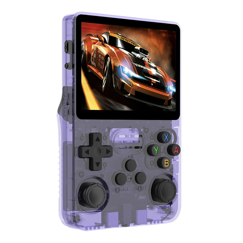 R36S Retro Handheld Video Game Console Linux System 3.5 Inch IPS Screen Handheld Game Players 10000 Games Gift for Kids Adults