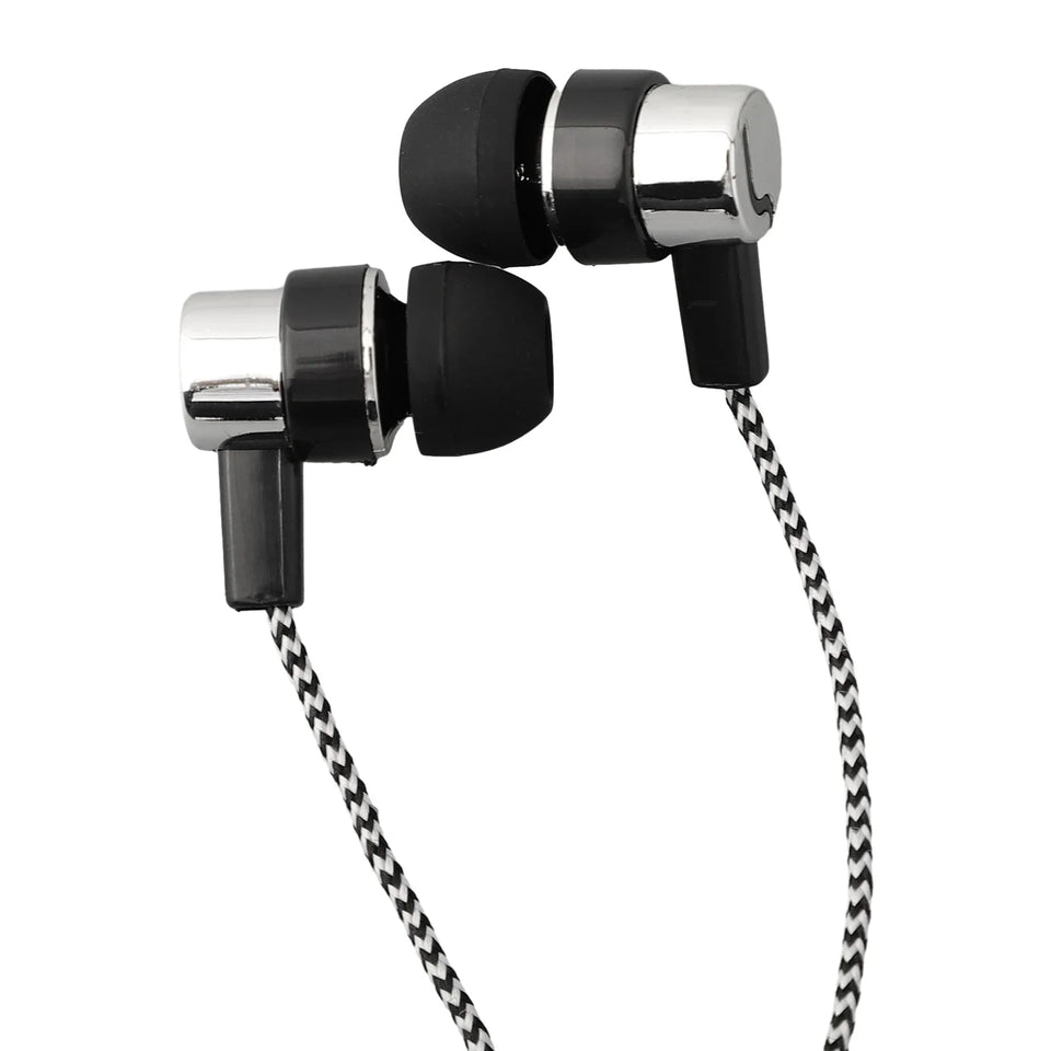 Wired Headphones With Mic In-ear Sports Headphone 3.5 Mm Audio Jack In-Ear Stereo Earbuds Mobile Headphones For Phone Pc