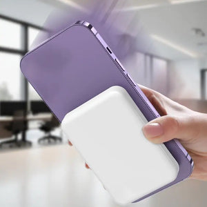 Power Bank Magnetic Foldable Compact Power Bank Portable Charger Fast Charging Large-Capacity Wireless Power Bank For Phone