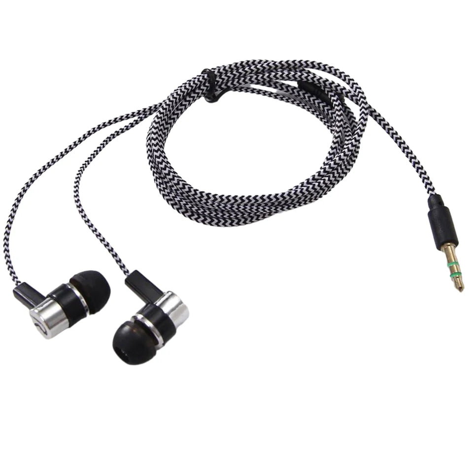 3.5mm Wired Headphones 2 Basic In-Ear Stereo Earbuds Mobile earphones Superb Bass Stereo Effect Headset