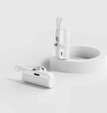 Power Bank 5000mAh Built in Cable Mini PowerBank External Battery Portable Charger For iPhone Samsung Xiaomi Spare Power Banks