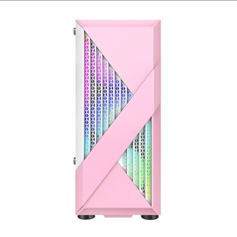 HUANANZHI Gaming PC X99-AD4 Motherboard Xeon 2678 V3 2680 V4 CPU Cooler 4*16G RAM 500G M.2 SSD GPU GTX1660 6GD5 750W PSU PC Case