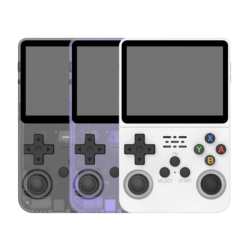 R36S Retro Handheld Video Game Console Linux System 3.5 Inch IPS Screen Handheld Game Players 10000 Games Gift for Kids Adults