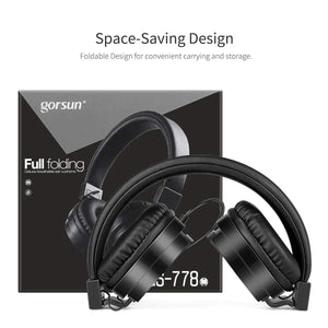 Gorsun GS778 Headphone Bass headset stereo Foldable 3,5mm AUX for phone MP3 MP4