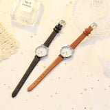 Korean Latest Design Cat White Ladies Trendy Quartz Watch Fashionable Simple Style Quartz Wristwatch Reloj Mujer Free Shiping