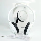 3.5mm Wired Headphones Foldable Adjustable Headphones Bass Stereo Fashion music earphones For MP3 Host All Smartphones