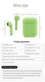 Mini 2 TWS Earbuds Wireless Headphone i12 Bluetooth Earphone 5.0 Stereo Headset with Microphone for iPhone Android Phone