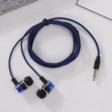 Wired Headphones With Mic In-ear Sports Headphone 3.5 Mm Audio Jack In-Ear Stereo Earbuds Mobile Headphones For Phone Pc